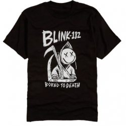 blink 182 bored to death shirt